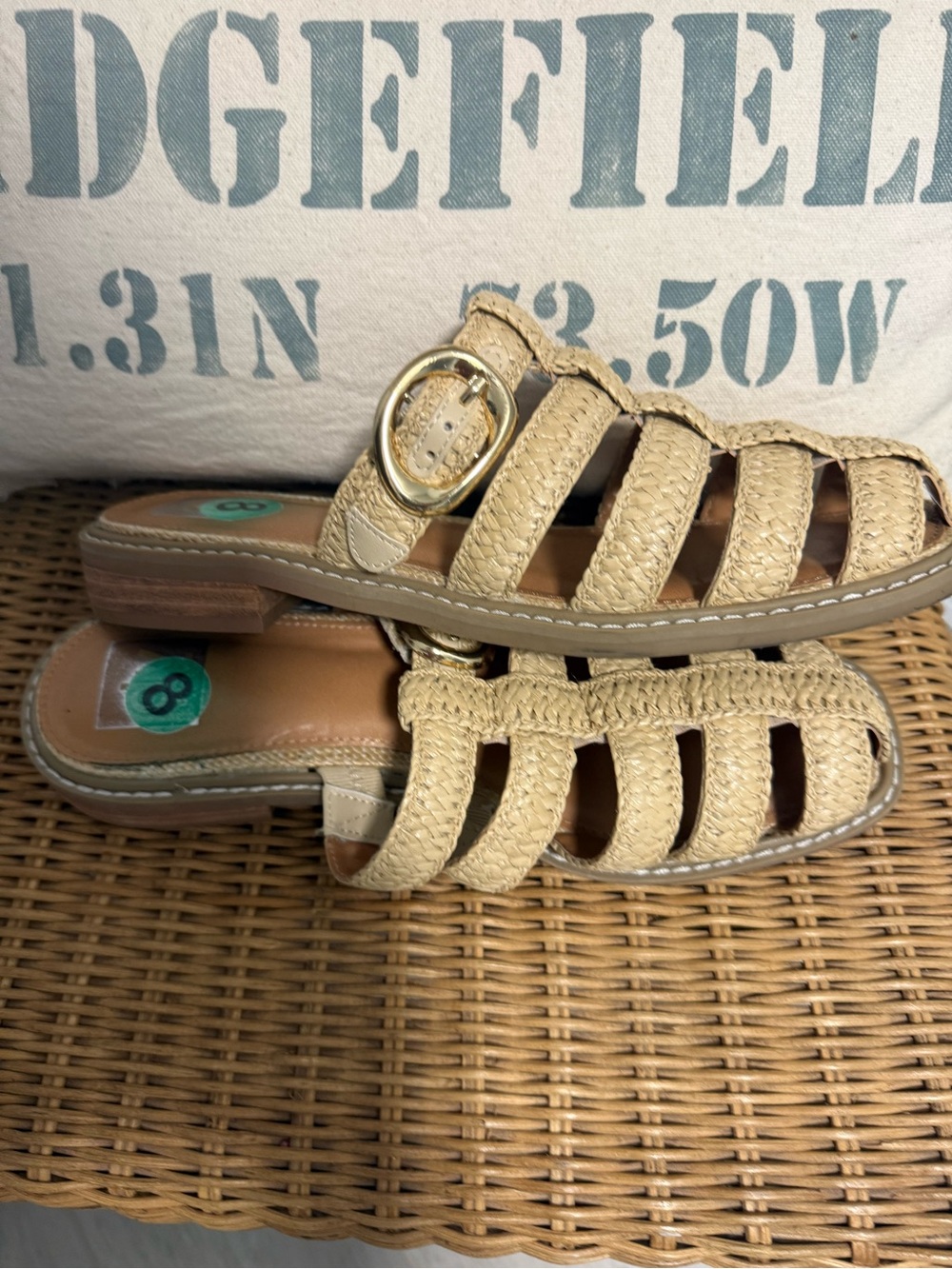 Dolce Vita Braided Slide Mules - Picture 3 of 4